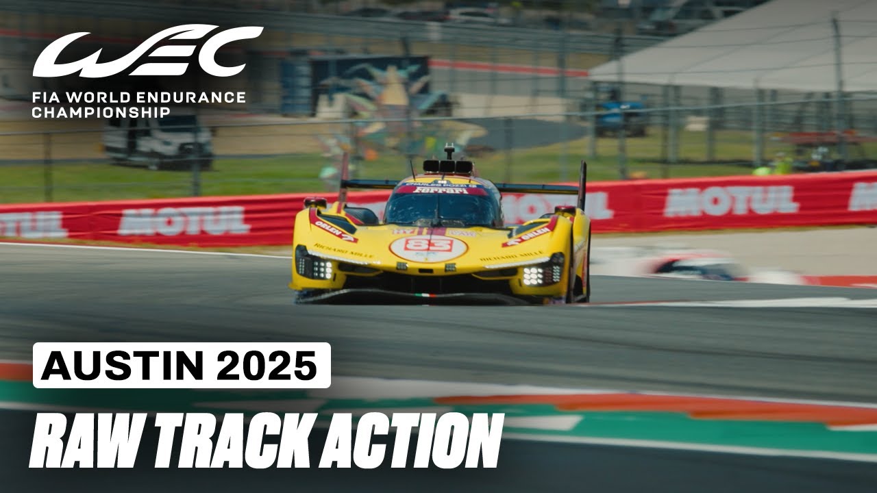 RAW 4K Track Action From Lone Star Le Mans 🔉 | 6 Hours of COTA 2025 | FIA WEC