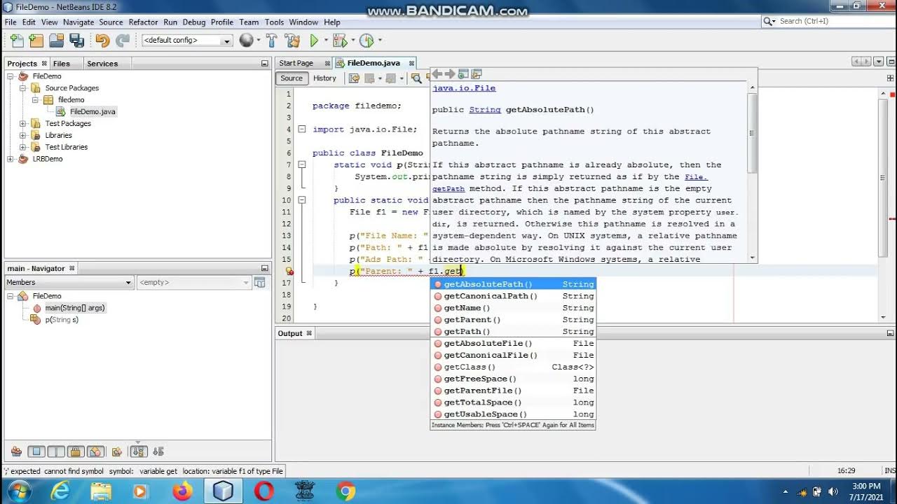 Java the complete Reference Ninth Edition (Chapter 20) Example (1) File ...