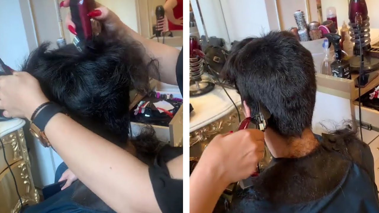 buzz cut | super short haircut