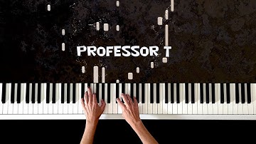 Professor T Main Theme Soundtrack Hannes De Maeyer Piano Cover Piano Tutorial OST TV Series