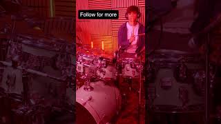 Raw vs processed drum recordings. #shorts #mixing #recordingstudio #drums