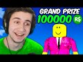 100000 Robux Roblox Event