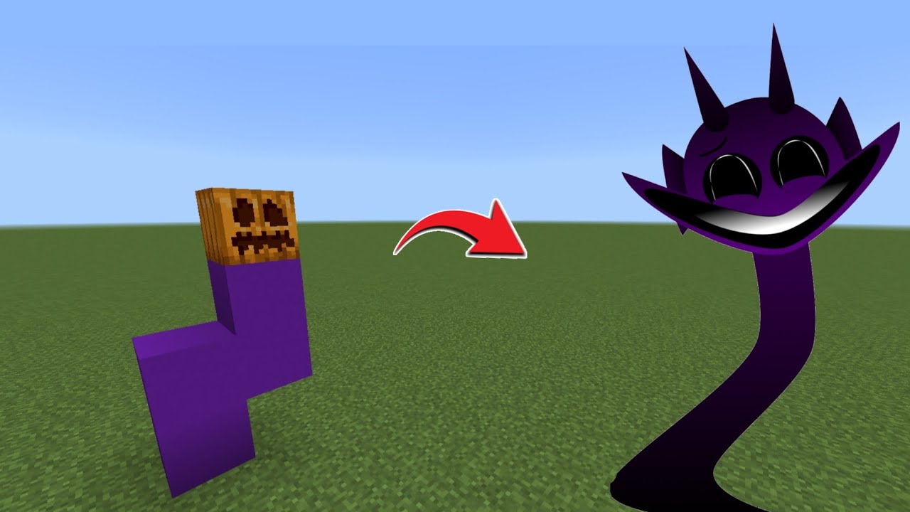 How To Spawn All Sprunki Durple Phases In Minecraft PE