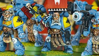 Retro painting: Space Wolves | 70 hours of pain