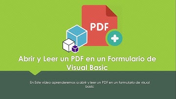 TIPS | Abrir y Leer un PDF en Visual Basic
