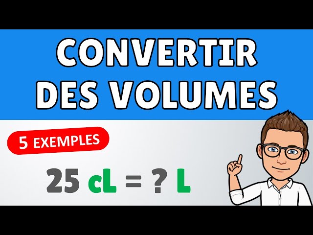 Comment convertir des volumes ? ✅ 5 exemples | Conversions | Mathématiques