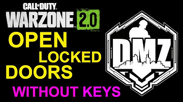 DMZ GLITCH HOW TO OPEN LOCKED DOORS WITHOUT THE KEY, DMZ GLITCHES WARZONE 2 0 GLITCH