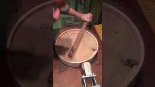 Bending banjo resonator stock