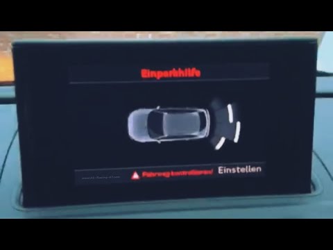 Audi Kodierung | Optische Einparkhilfe freischalten | visual parking aid act | Coding Codierung