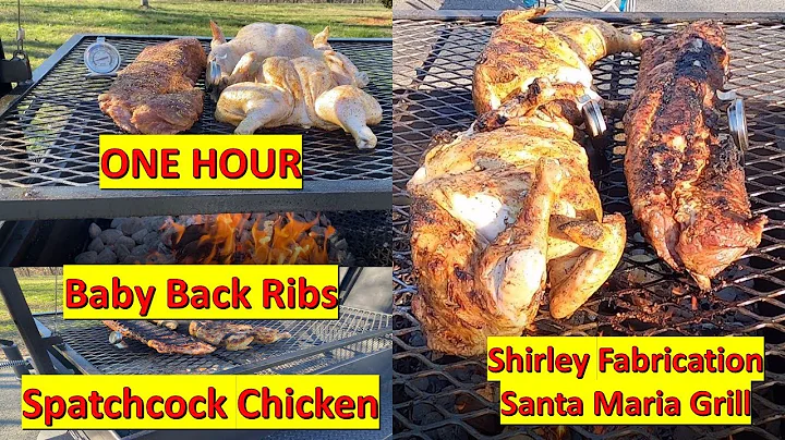 One Hour Baby Back Ribs and Spatchcock Chicken on ...