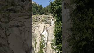 Biggest waterfall in Kumrat valley Pakistan #shorts #lahore #waterfall #kumr