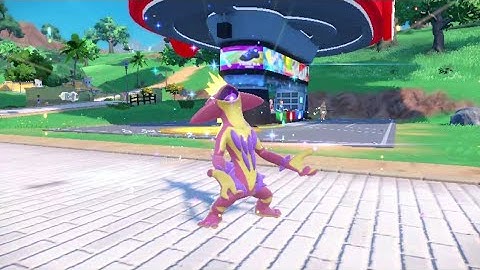 Shiny Toxel + Shiny Toxtricity Evolution - Mass Outbreak | Pokemon Scarlet And Violet