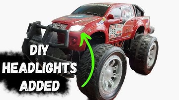 DIY RC Car Upgrade with LED Headlights