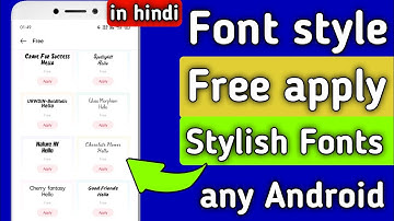 How to change font style in android || custom fonts || font kaise change kare