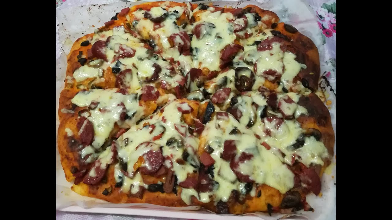 PİZZA TARİFİ, EVDE KOLAY HAMURU GARANTİ PİZZA TARİFİ