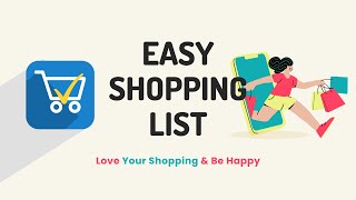 Easy Shopping List By Peaceful App Studio | The Best & Easy Free Shopping Tracking App screenshot 4