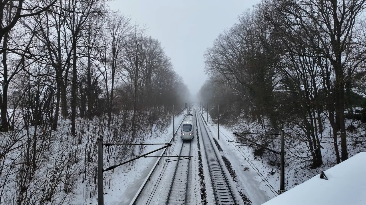Almanya'da yasadigim sehirden bir kis aksami yürüyüsü...