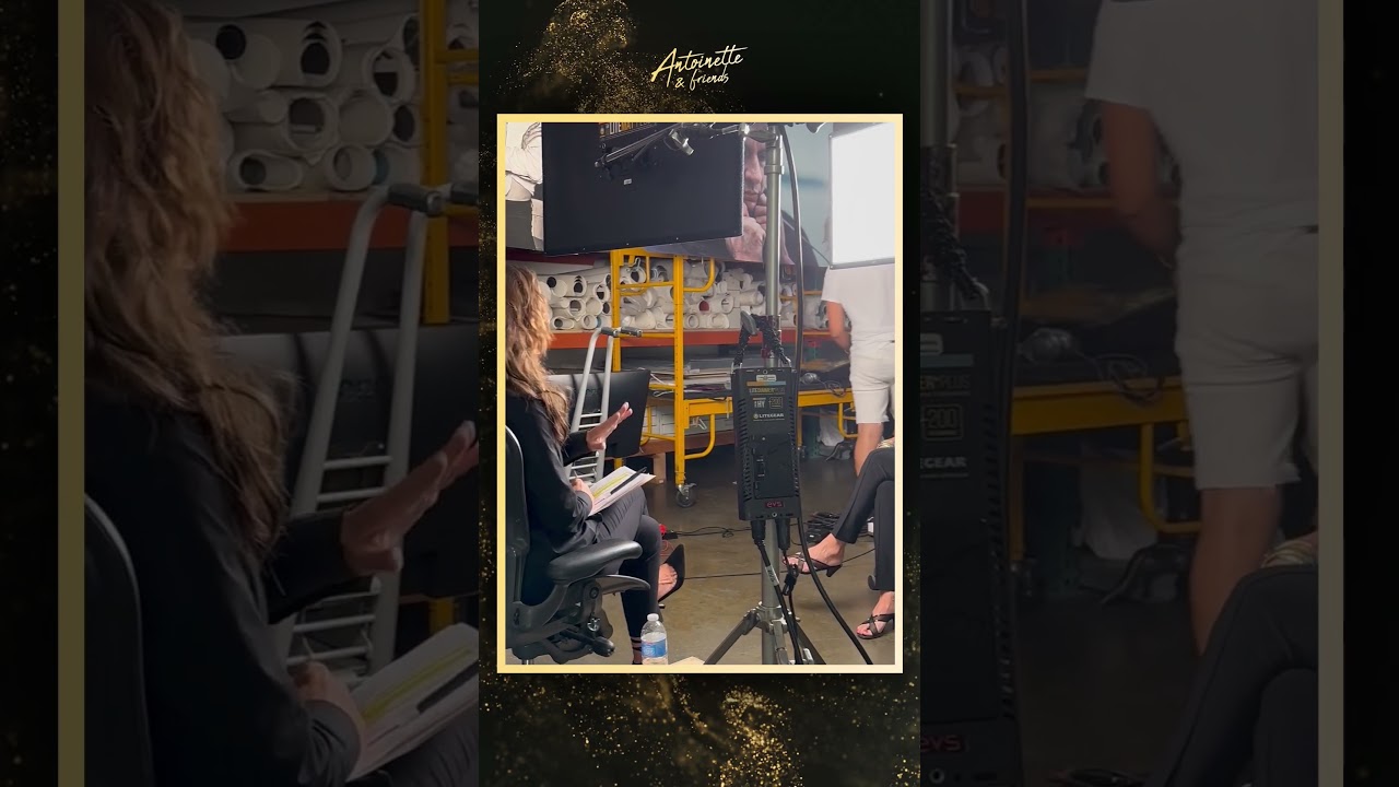 BEHIND THE SCENES of In Conversation with Dawn Lafreeda