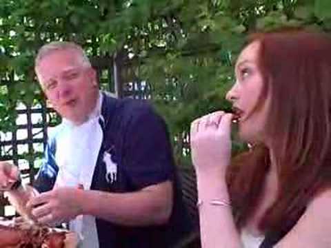 Glenn Learns to eat Lobster Legs