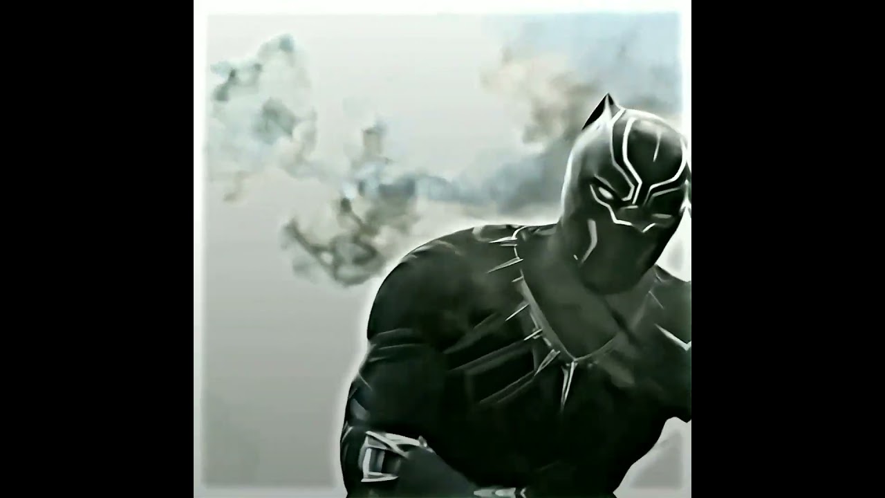 Black Panther Attitude Status Black Panther Vs Captain America Black Panther 4k Edits
