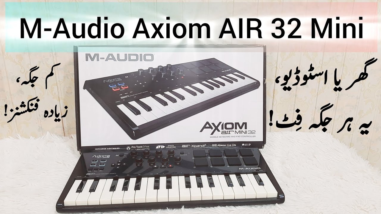 M-Audio Axiom AIR 32 Mini | Best Portable MIDI Controller M-Audio Axiom AIR 32 Mini | Best Portable MIDI Controller
