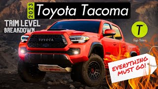FIRE SALE!! All Trims & Options Explained - 2023 Toyota Tacoma