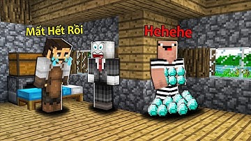 SLENDERMAN GIÚP ÔNG THỢ RÈN TÌM LẠI KIM CƯƠNG BỊ ĂN TRỘM LẤY CẮP TRONG MCPE