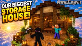 This One Block Storage House Looks INSANE | Minecraft One Block | Episode 6
