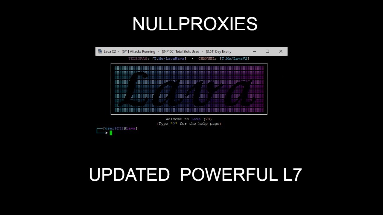 LavaV2 C2/Botnet Hitting NULL PROXIES | UPDATED POWERFUL L7
