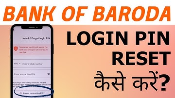 BOB World Login Pin Bhul Gaye to Kya Kare? BOB World Reset Login Pin