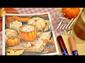 DRAW WITH ME: Cozy Fall Art 🍂  Autumnal Hygge Illustration Inspiration ft. Arrtx