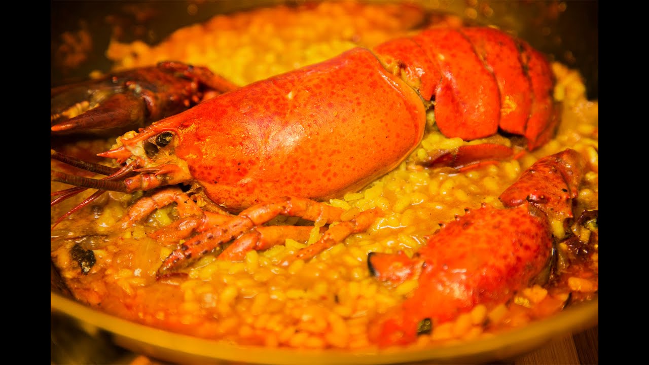 RIQUÍSIMO Arroz meloso con bogavante. RECETA COCINA ...