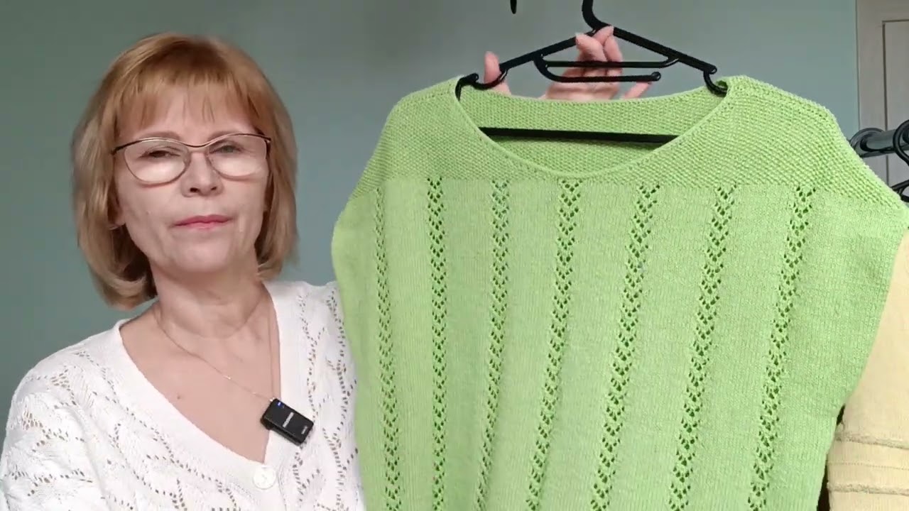 Моя колекція топів з літньої пряжі від "Вівчарів"/ Враження від пряжі