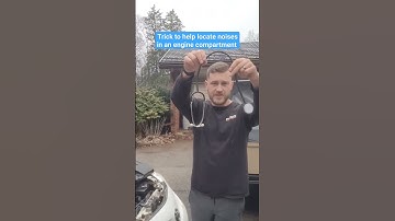 Easy way to find a noise in your vehicles engine compartment #diy #diytips #tools #vehicle #mechanic