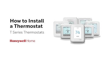 How to Install a Honeywell Home T3, T4, T5, T6, T9, T10 and T10+ Thermostat