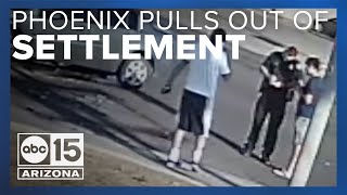 Phoenix pulls out of settlement with woman wrongly charged for officer’s accidental death