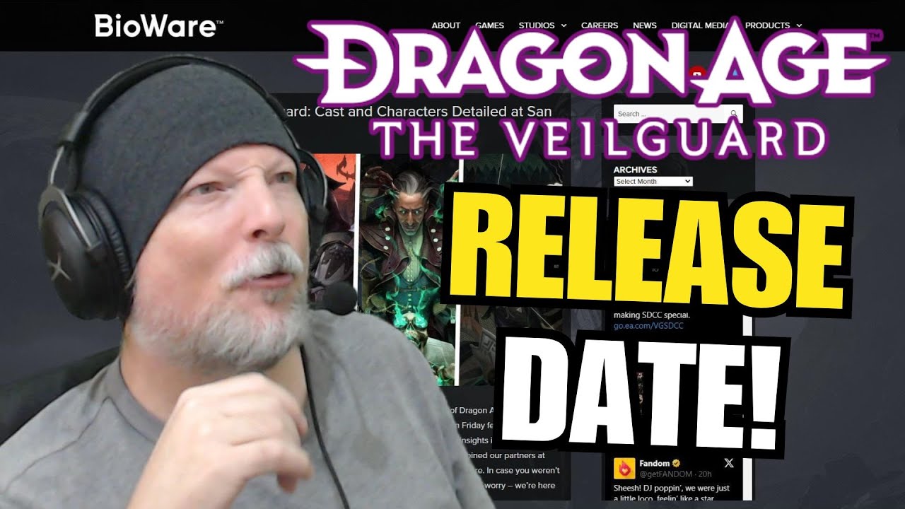 Bioware Sneaks Release Date News for Dragon Age: The Veilguard Into Blog Post