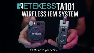 Retekess TA101 Wireless In Ear Monitoring System