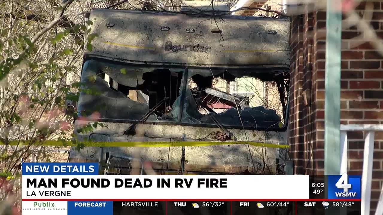 Man found dead in RV fire in La Vergne - YouTube