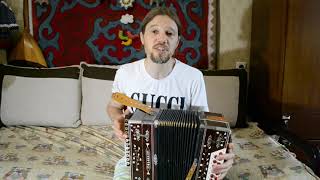 Як зіграти вальс по народному // How to play the waltz on the diatonic accordion