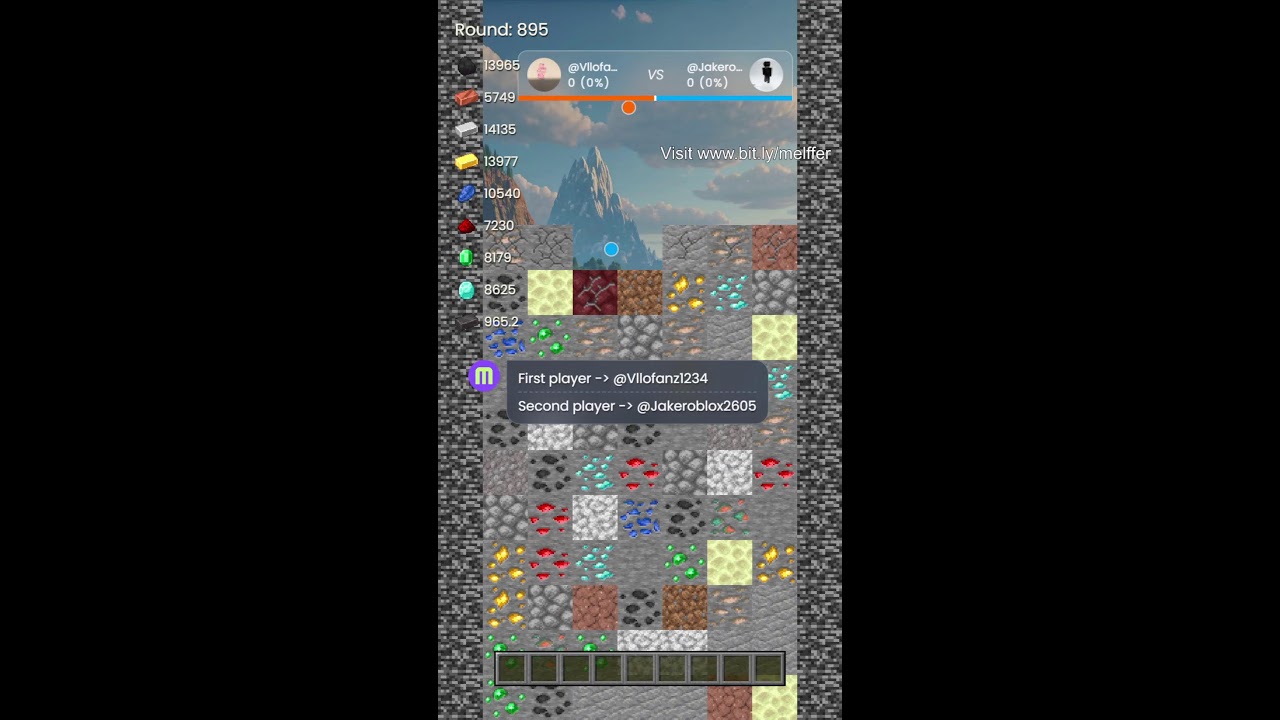 Minecraft TNT run with viewers 