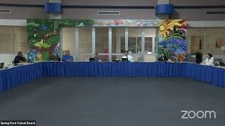 Spring-Ford Board Meeting - August 24, 2020