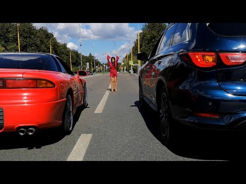 Гонка MMC GTO vs INFINITI QX60 vs N.SILVIA
