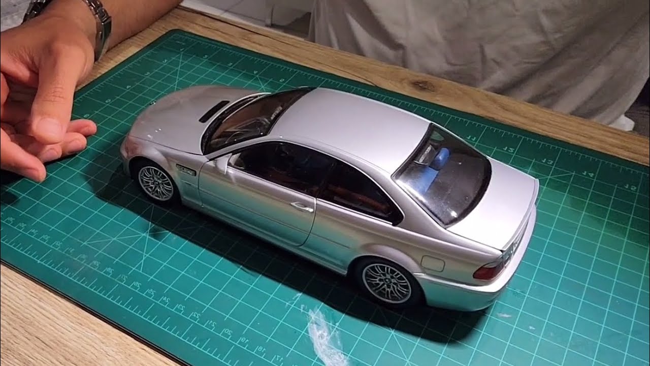 How to disassemble BMW M3 e46 by Kyosho scale 1:18 - YouTube