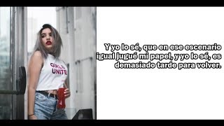 Video thumbnail of "me soltaste - jesse & joy (cover karen méndez & fase) | letra"