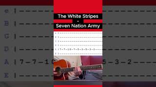 The White Stripes – Seven Nation Army (Easy Guitar TAB Lesson)