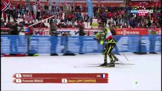 World Championship Falun 2015 Nordic Combined Team Sprint (Cross Country Skiing 2 x 7,5 Km)