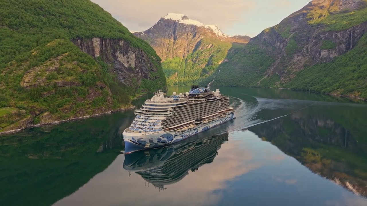 Norwegian Prima in Geiranger. 06.06.2025
