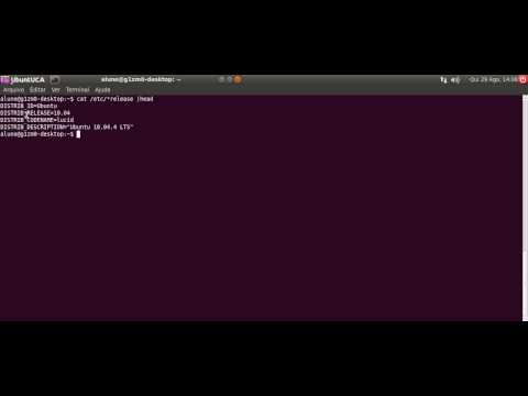 Vídeo: Como Descobrir A Versão Da Distribuição