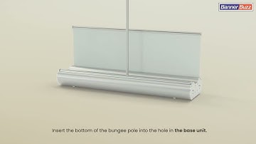 Deluxe Wide Base Double-screen Roll Up Banner Stands